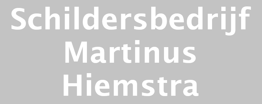 6W – Schildersbedrijf Martinus Hiemstra